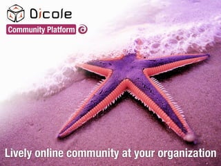 Community Platform




Lively online community at your organization
 