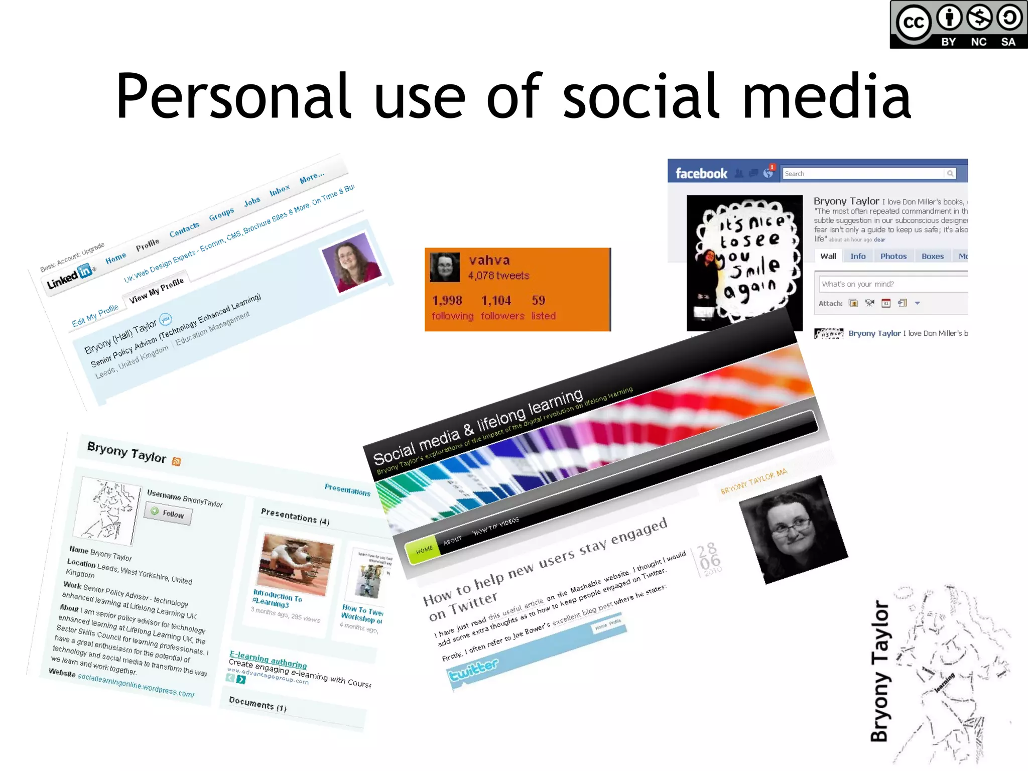 Personal use of social media 