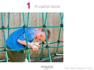 El capital social 1 + OlgaGil [email_address] Foto: Steve Greaves, Flickr 