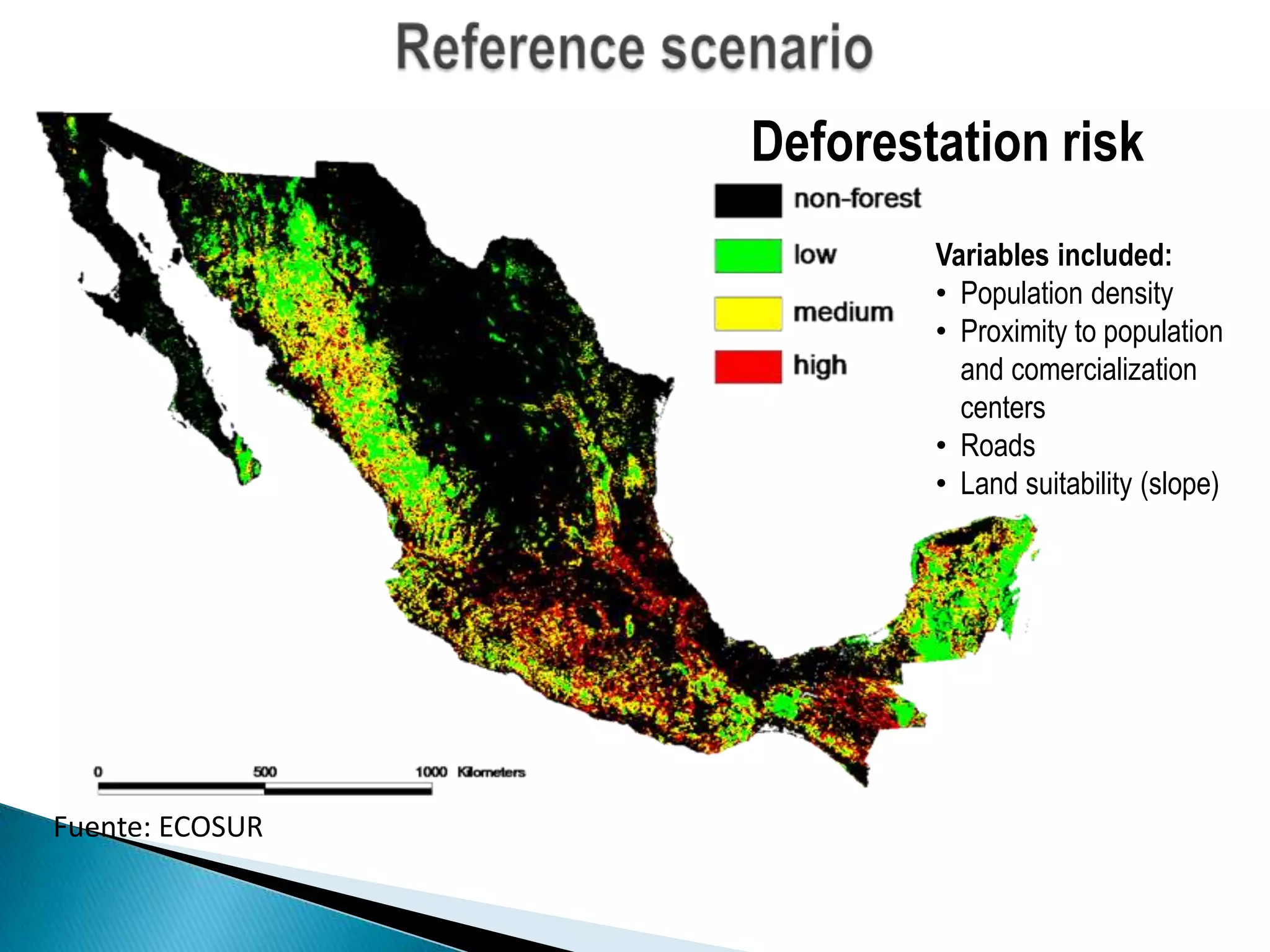 Research: ECOSUR, COLPOS, ProgramaMexicano de Carbono
