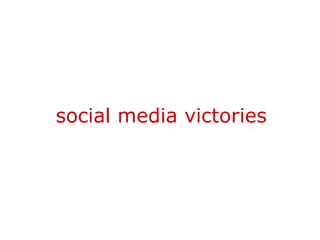 social media victories 