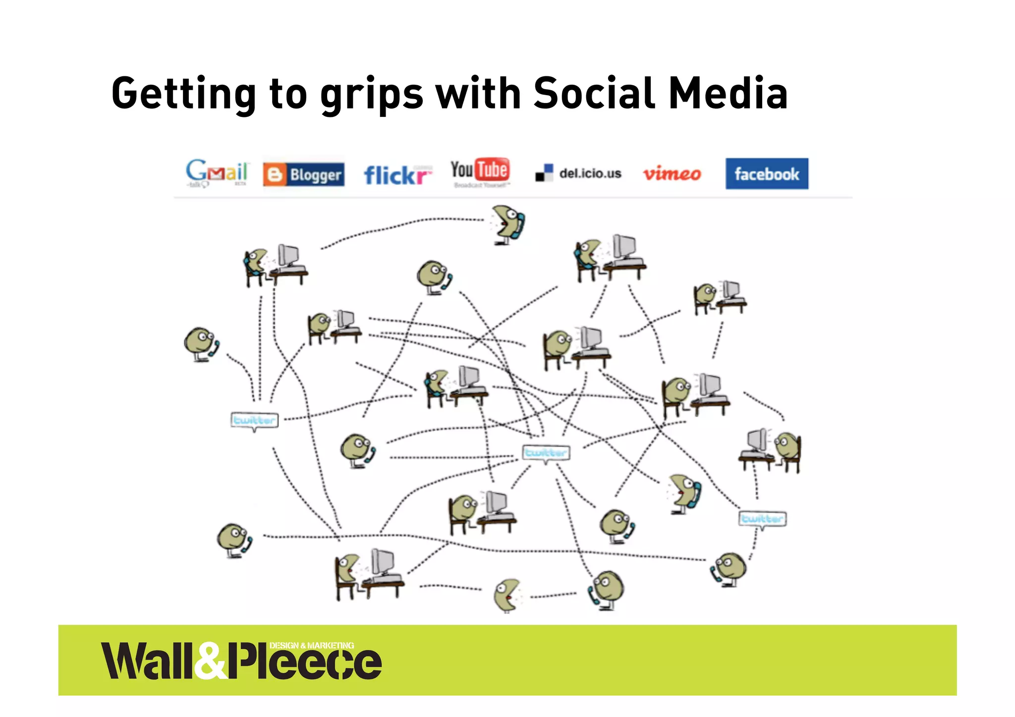 Getting to grips with Social Media
 