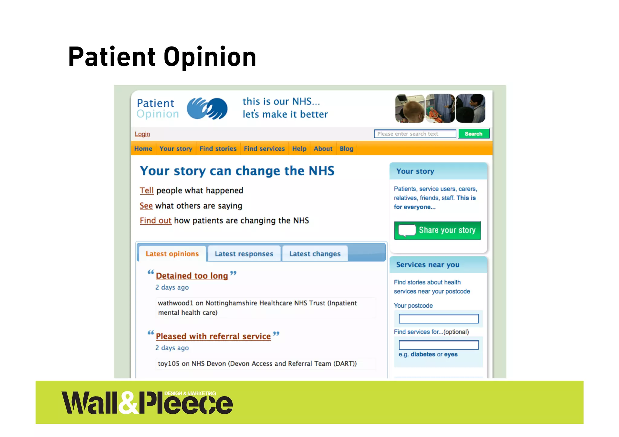 Patient Opinion
 