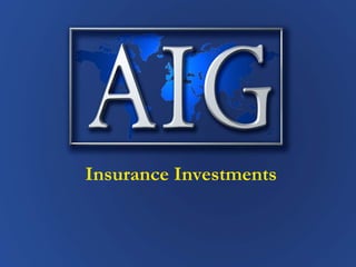 Insurance Investments
 