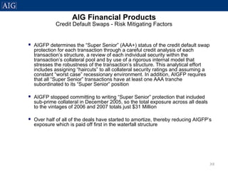 AIG Residential Mortgage Presentation - August 9, 2007