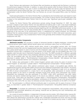 AIG AIG Annual Reports and Proxy Statements 2008 Proxy Statement