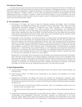 AIG AIG Annual Reports and Proxy Statements 2008 Proxy Statement