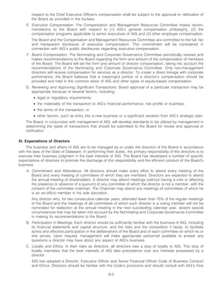 AIG AIG Annual Reports and Proxy Statements 2008 Proxy Statement