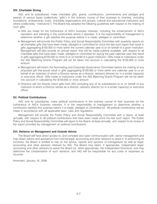AIG AIG Annual Reports and Proxy Statements 2008 Proxy Statement