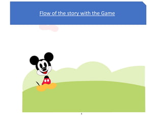 4
Flow of the story with the Game
 