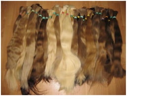 Gorgeous Natural Long Colored Light Very Soft Virgin Human Hair Bundels