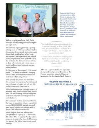 valero energy Annual Reports 2005