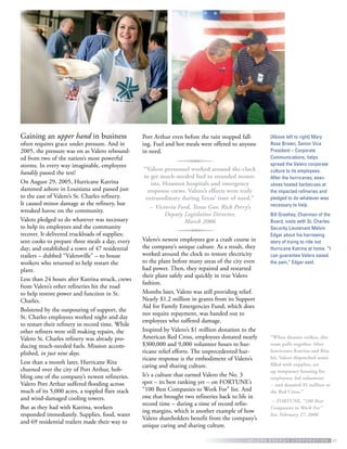 valero energy Annual Reports 2005