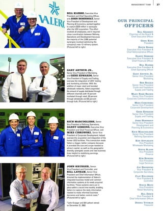 valero energy Annual Reports 2002