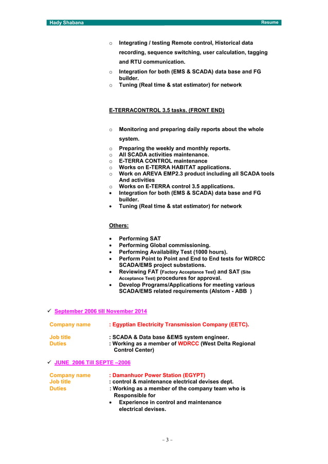 Hady cv pdf