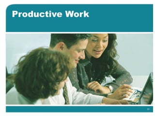 31
Productive Work
 