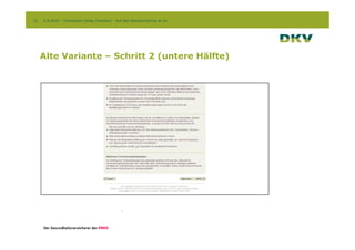 12   2.9.2010 – Conversion Camp, Frankfurt – Auf den Kontext kommt es an




     Alte Variante – Schritt 2 (untere Hälfte)
 