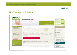 18   2.9.2010 – Conversion Camp, Frankfurt – Auf den Kontext kommt es an




     Alte Variante – Schritt 6
 