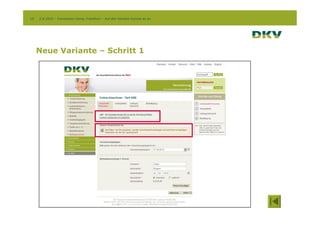 19   2.9.2010 – Conversion Camp, Frankfurt – Auf den Kontext kommt es an




     Neue Variante – Schritt 1
 