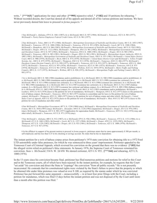 10/09/10 "Emergency Motion To Stay; Emergency Motion For Enlargement Of Time and Other Relief The United States Supreme Court Deems Appropriate To Correct The Legal Wrongs/Injustices Reported Herein"