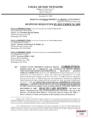 10/09/10 "Emergency Motion To Stay; Emergency Motion For Enlargement Of Time and Other Relief The United States Supreme Court Deems Appropriate To Correct The Legal Wrongs/Injustices Reported Herein"