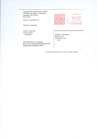 10/09/10 "Emergency Motion To Stay; Emergency Motion For Enlargement Of Time and Other Relief The United States Supreme Court Deems Appropriate To Correct The Legal Wrongs/Injustices Reported Herein"