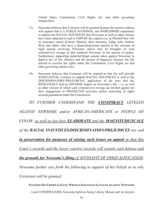 10/09/10 "Emergency Motion To Stay; Emergency Motion For Enlargement Of Time and Other Relief The United States Supreme Court Deems Appropriate To Correct The Legal Wrongs/Injustices Reported Herein"