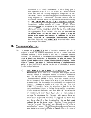 10/09/10 "Emergency Motion To Stay; Emergency Motion For Enlargement Of Time and Other Relief The United States Supreme Court Deems Appropriate To Correct The Legal Wrongs/Injustices Reported Herein"