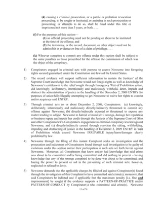 10/09/10 "Emergency Motion To Stay; Emergency Motion For Enlargement Of Time and Other Relief The United States Supreme Court Deems Appropriate To Correct The Legal Wrongs/Injustices Reported Herein"