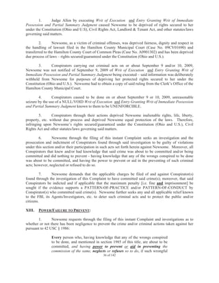 10/09/10 "Emergency Motion To Stay; Emergency Motion For Enlargement Of Time and Other Relief The United States Supreme Court Deems Appropriate To Correct The Legal Wrongs/Injustices Reported Herein"