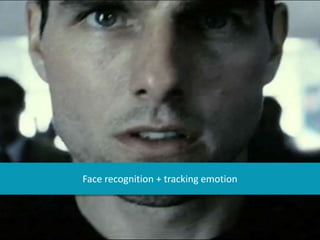 Face recognition + tracking emotion
 