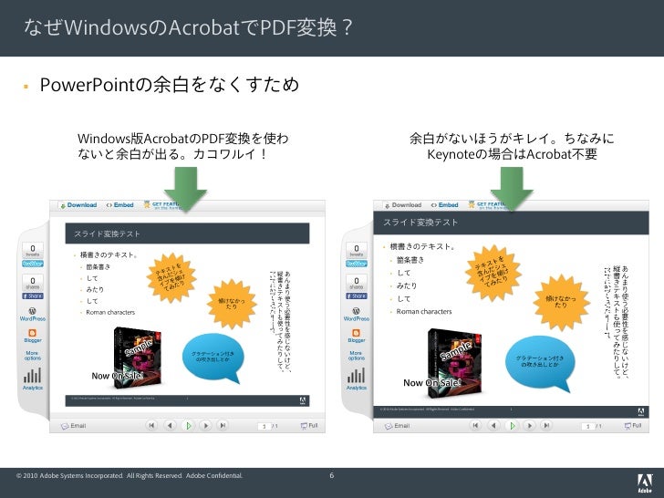 スライド共有サービス Slideshare Scribd を使ってて気づいたコト スライド共有サービス Slideshare Scribd を使ってて気づいたコト