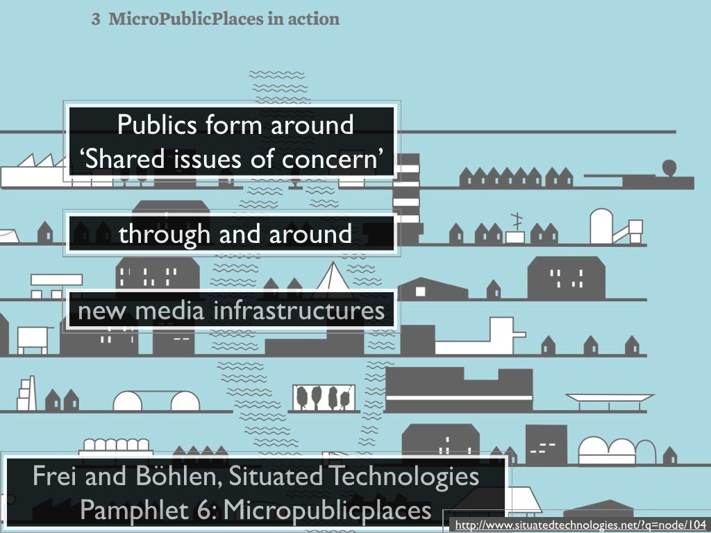 Digital Infrastructures & The City The Future(s) of Urban Public Space