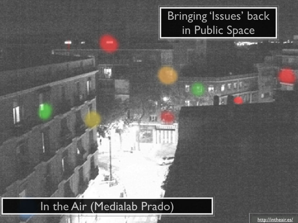 Digital Infrastructures & The City The Future(s) of Urban Public Space