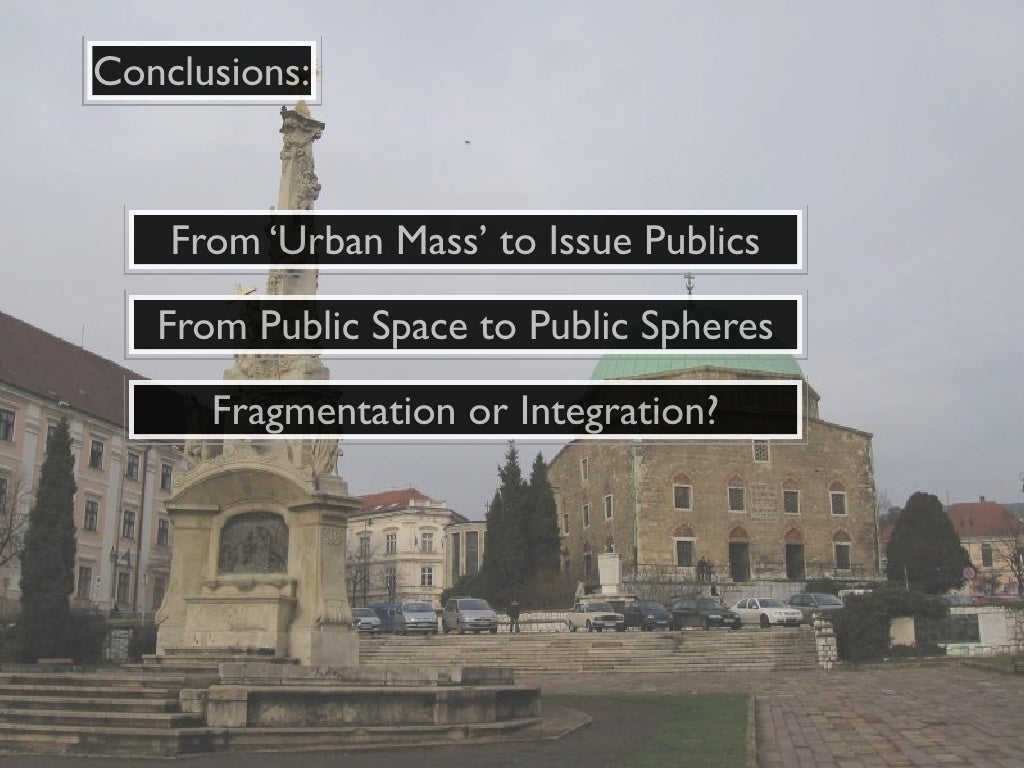 Digital Infrastructures & The City The Future(s) of Urban Public Space