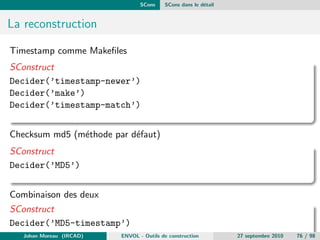 GNU Autotools Les bases de GNU Autotools 
Les 3  