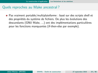 chiers objets 
ld : Determine les adresses memoires des symboles et lie les  
