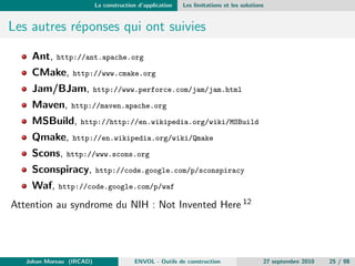 le 
La syntaxe du Make 