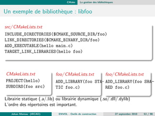 le.in 
Utilisation de m4 et adoption des conventions issues de GNU 
Puis passage au con 