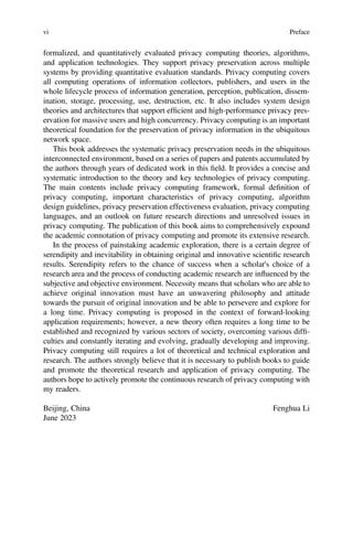 Privacy Computing: Theory and Technology Li | PDF