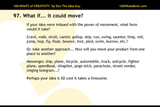 100-Whats of Creativity