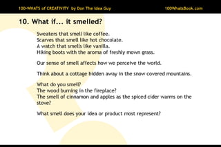 100-Whats of Creativity