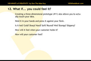 100-Whats of Creativity