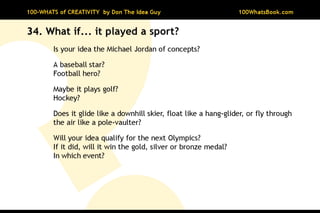 100-Whats of Creativity