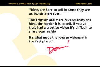 100-Whats of Creativity