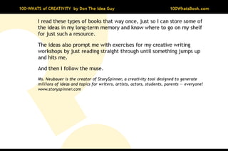 100-Whats of Creativity