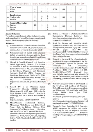 A Descriptive Study to Assess the Level of Knowledge and Attitude ...