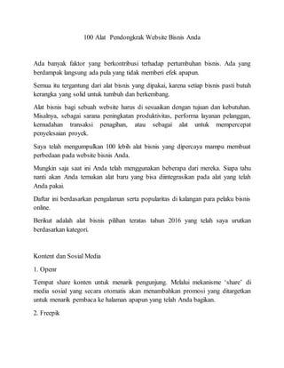 Popularitas dan Bisnis Online: Sebuah Revolusi di Ujung Jari