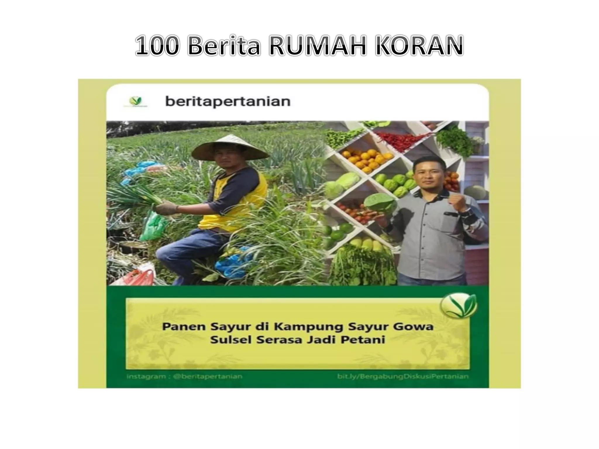 100 Berita Rumah Koran