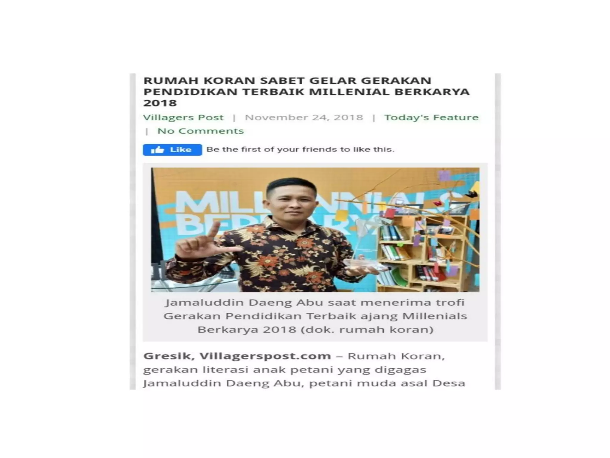 100 Berita Rumah Koran